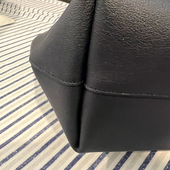 YSL shopping Saint Laurent Leather tote - Picture 4 of 10